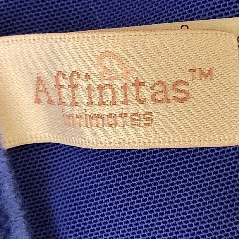 Royal Blue Satin Affinitas Y2K/2000s/ Edgy/Indie Bustier 38C - Picture 5 of 11